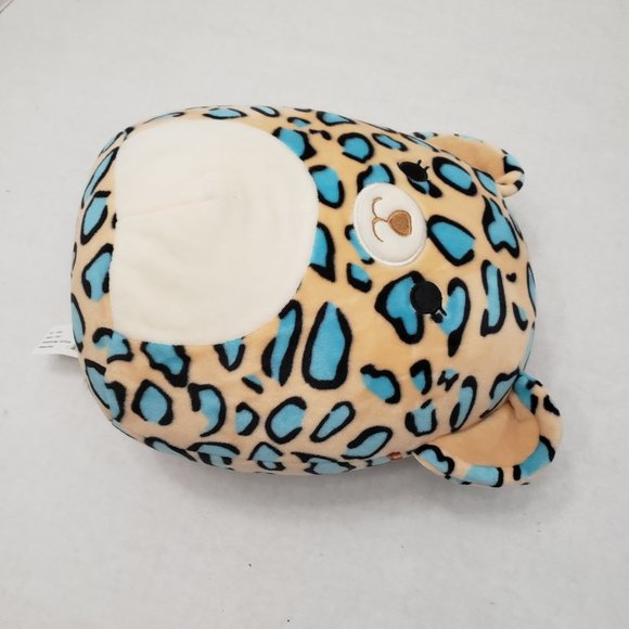 KellyToys | Toys | Squishmallow Leopard Plush Liv The Teal Pet Doll | Poshmark